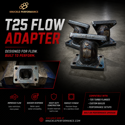 KKK - > T25 FLOW turbo adapter OM602 / OM605 / OM606