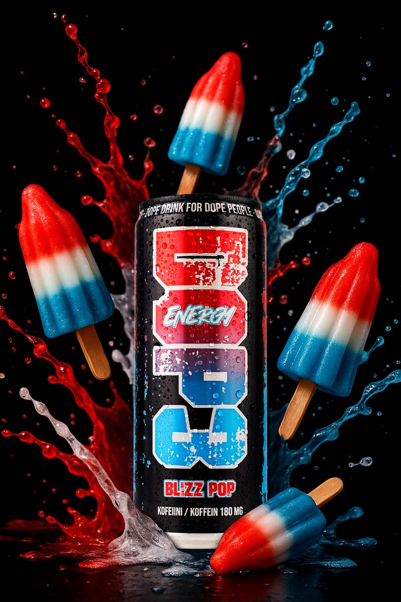 DOP3 ENERGY DRINK BLIZZ POP